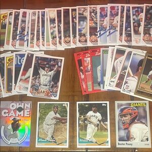 San Francisco Giants Baseball Card Collection